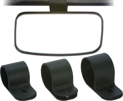SIDE/INTERIOR MIRROR 4.5X8 IN WITH 1.5, 1.75, 2 INCH CLAMPS 56-8000
