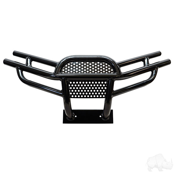 Club Car Tempo, RHOX BMF Heavy Duty Front Brush Guard, Black Powder Coat Steel
