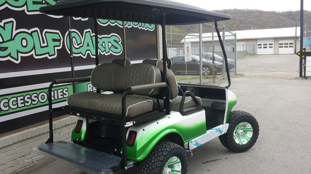Custom 2013 Electric Club Car - Green Fade - SOLD