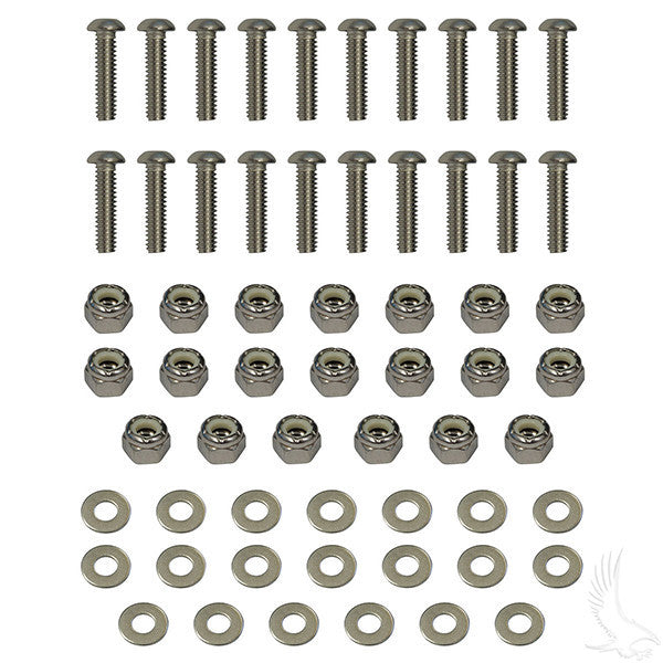 Fender Flares Stainless Steel Hardware Kit