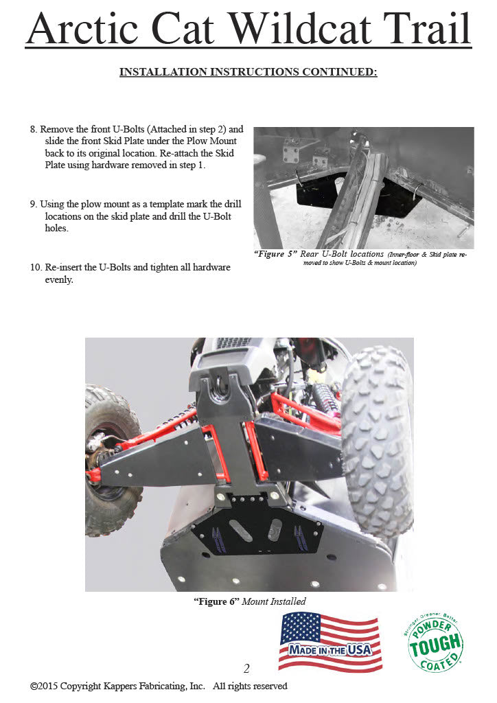 Arctic Cat Wildcat Trail / Sport 2014-2020