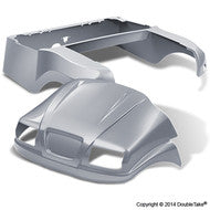 DoubleTake Phantom Golf Cart Body Kit For Club Car Precedent Silver