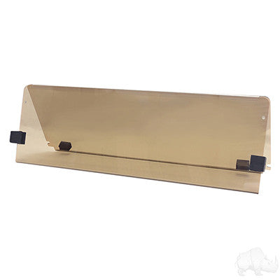 RHOX Acrylic Split Golf Cart Windshield For EZGO TXT 2014+ Tinted