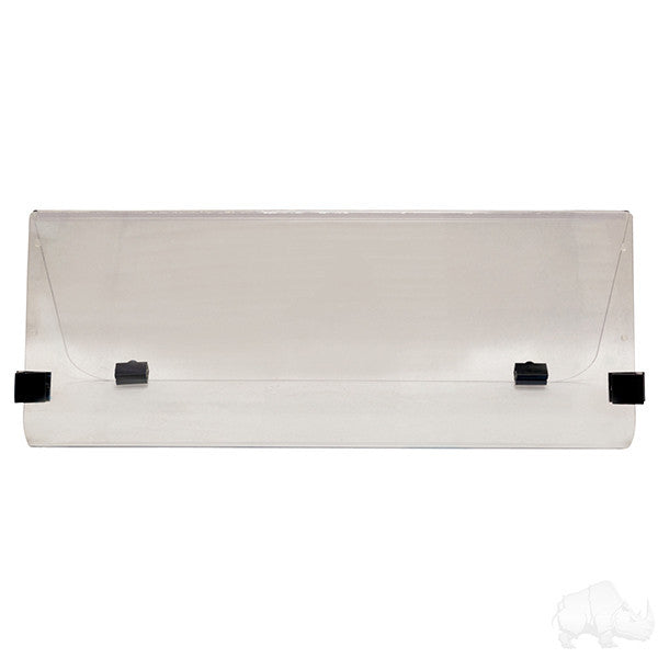 Windshield, Impact Resistant Clear 2 Piece, Yamaha G2/G9