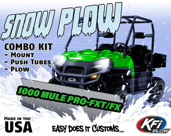 KAWASAKI UTV 1000 Mule PRO-FXT/FX - 2024-2026 - KFI Plow Mount 106035