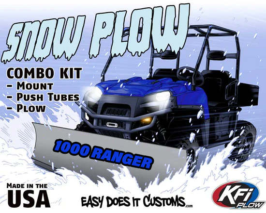 Polaris Full-Size Ranger 1000 - 2020-2025 - Snow Plow Mount 106165