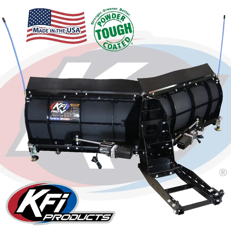KFI Pro V-Plow from Easy Does It Customs