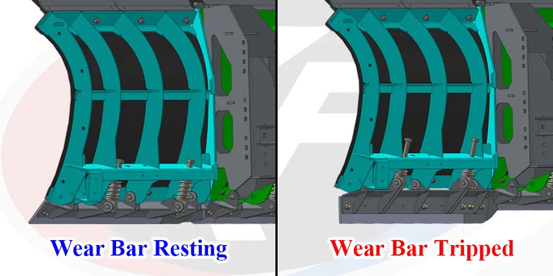 KFI V Plow Wear Bar
