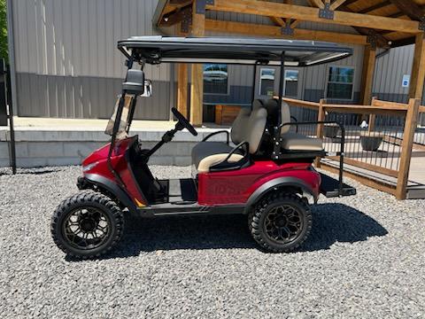 MADJAX X Series Storm Lifted 4 Passenger Golf Cart - Cherry Metallic #1085 *SOLD*