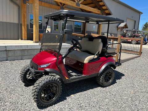 MADJAX X Series Storm Lifted 4 Passenger Golf Cart - Cherry Metallic #1085 *SOLD*
