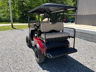 MADJAX X Series Storm Lifted 4 Passenger Golf Cart - Cherry Metallic #1085 *SOLD*