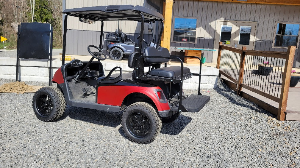 2018 EZGO RXV 48v Custom - Matte Rose and Black *SOLD*