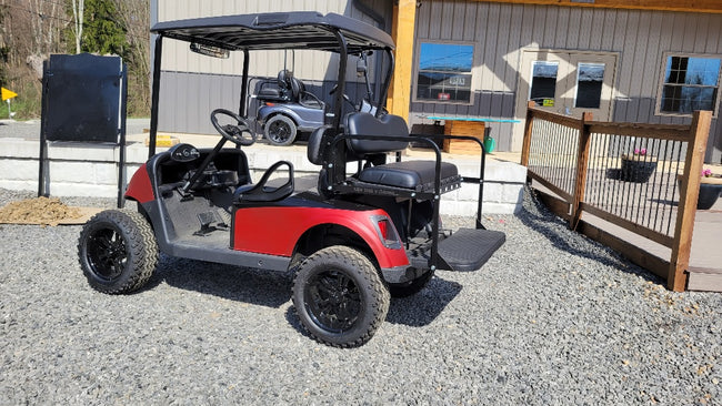 2018 EZGO RXV 48v Custom - Matte Rose and Black *SOLD*