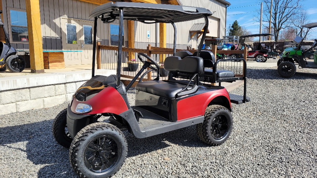 2018 EZGO RXV 48v Custom - Matte Rose and Black *SOLD*