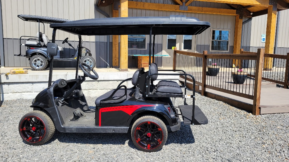 2018 EZGO RXV 48v Custom Black and Red Body *SOLD*