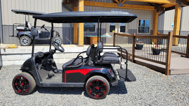 2018 EZGO RXV 48v Custom Black and Red Body *SOLD*