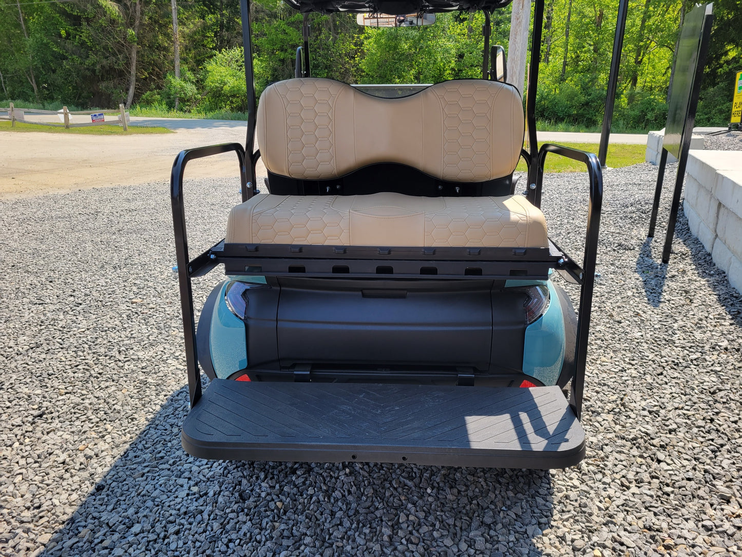 MADJAX X Series Storm 4 Passenger Lifted Golf Cart - Sea Foam #1087 *SOLD*