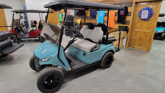 2023 MADJAX X Series 4 Passenger Sea Storm Golf Cart w/ Trojan Batteries #1100 *SOLD*