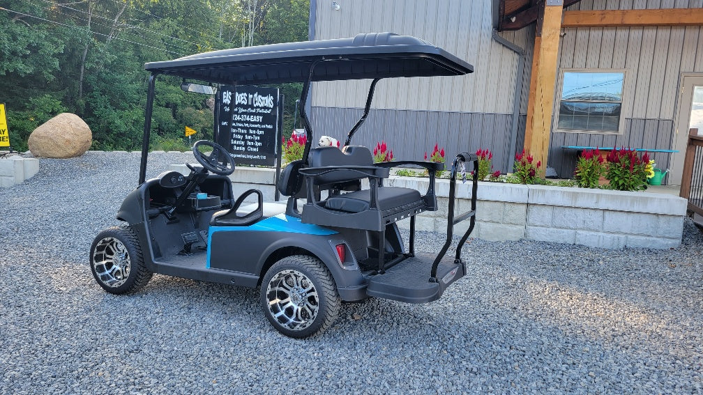 2018 EZGO RXV 48v - Matte Black and Blue *SOLD*