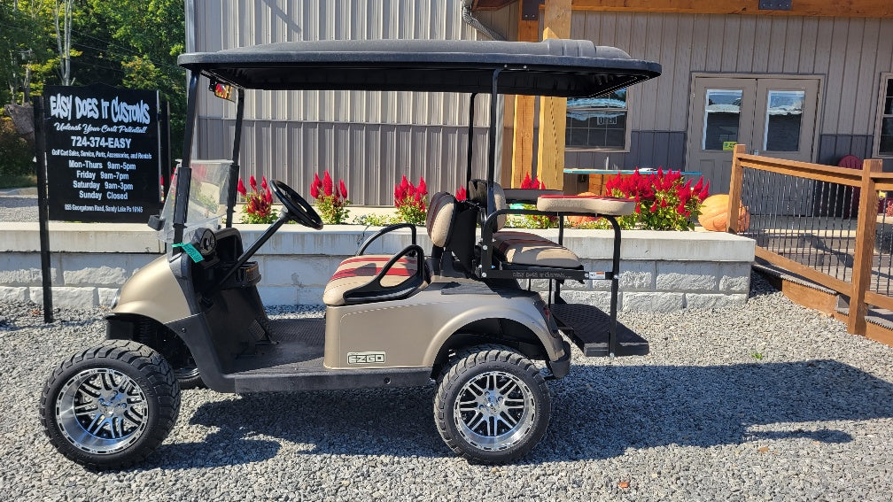 EZGO RXV 48v Custom - Almond Lifted *SOLD*