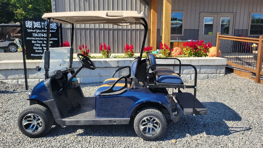 EZGO RXV 48v - Blue with custom seats *SOLD*