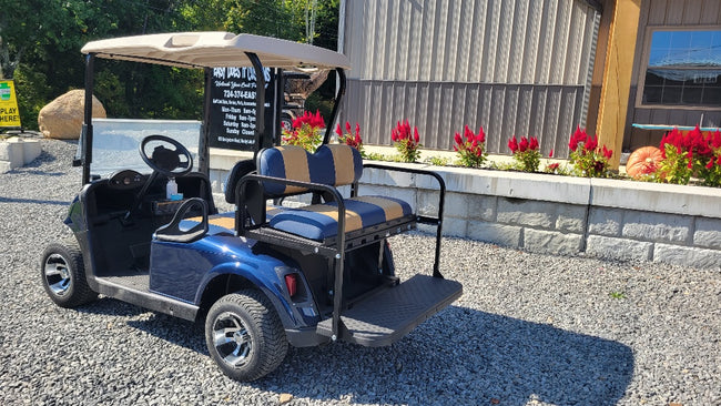 EZGO RXV 48v - Blue with custom seats *SOLD*