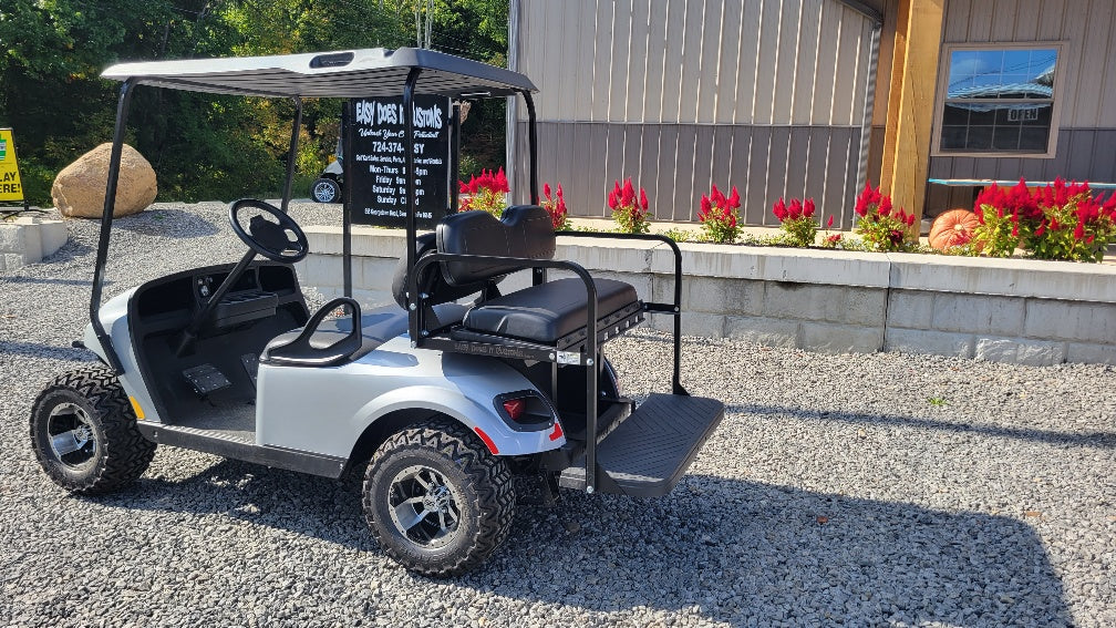 EZGO TXT 48v - Silver with Brush Guard *SOLD*