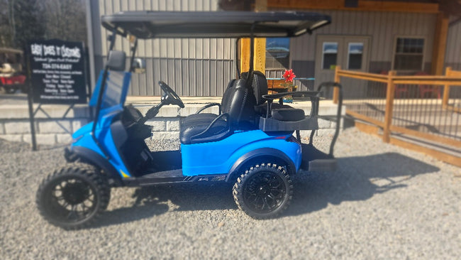 2024 MADJAX X-Series Storm Lithium - 4 Passenger Lifted - Bolt Blue 3451 *SOLD*