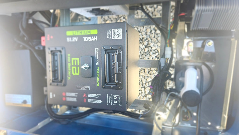 2024 MADJAX X-Series Storm Lithium - 4 Passenger Lifted - Bolt Blue 3451 *SOLD*