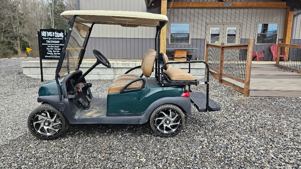 Club Car Tempo 48V with custom wheels