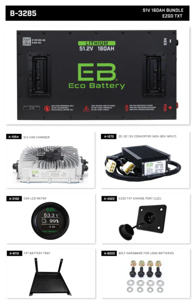 ECO Lithium Battery Bundle 51.2V 160Ah
