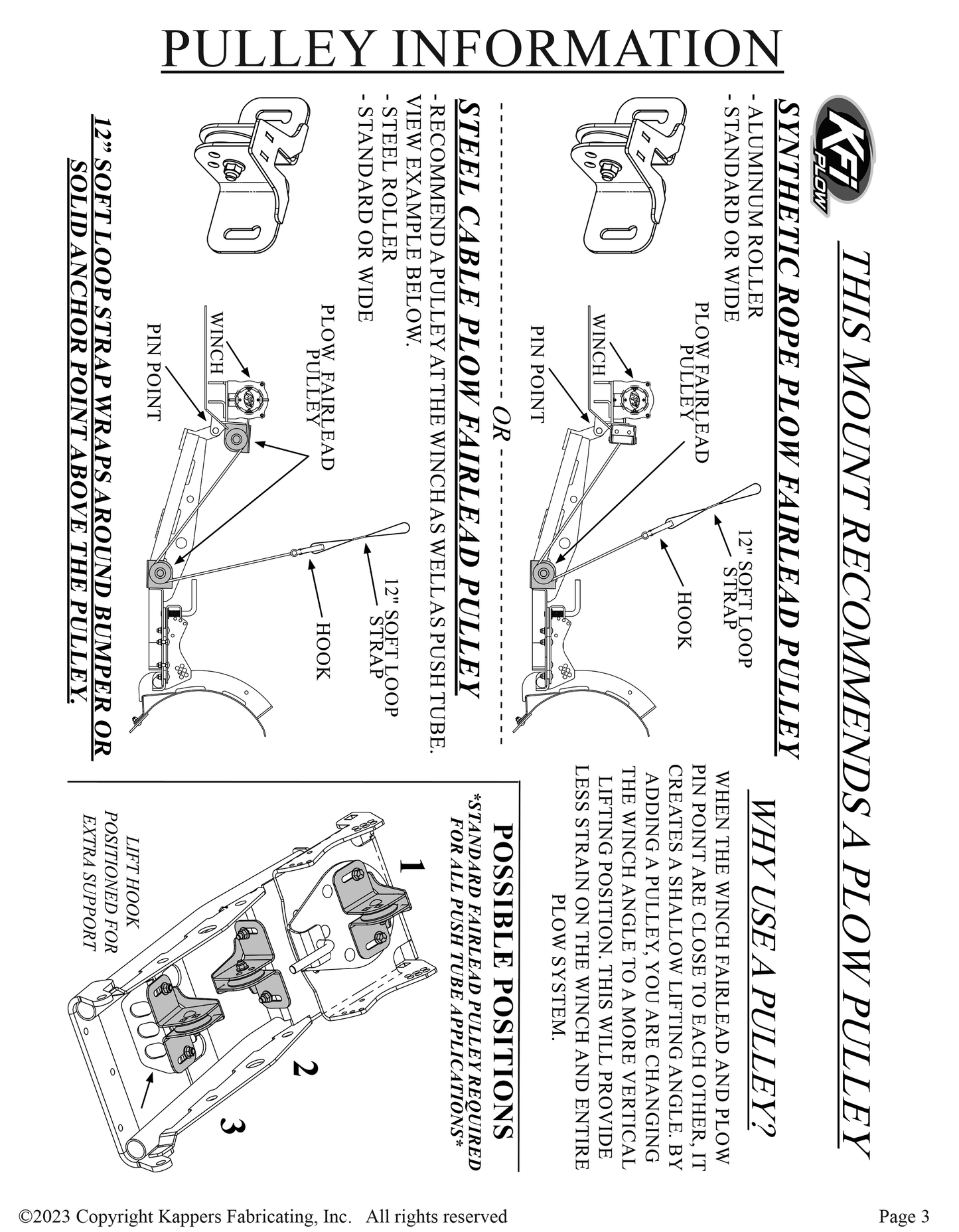 CFMOTO ZFORCE 950 Sport (G2) / Sport 4 (G2) - 2023-2024 - KFI Plow Mount 106605