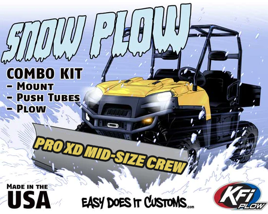Polaris Ranger Pro XD Mid-Size Crew 2022-2024 - KFI UTV Plow Mount 106400