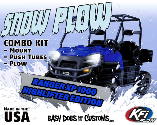 Polaris Full-Size Ranger XP 1000 High Lifter Edition - 2017-2022 - Snow Plow Mount 106485