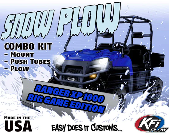 Polaris Full-Size Ranger XP 1000 Big Game Edition - 2021-2022 - Snow Plow Mount 106485