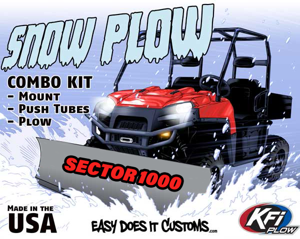 HISUN Sector 1000 / Sector 1000 Crew  - All Years - KFI Plow Kit 106640