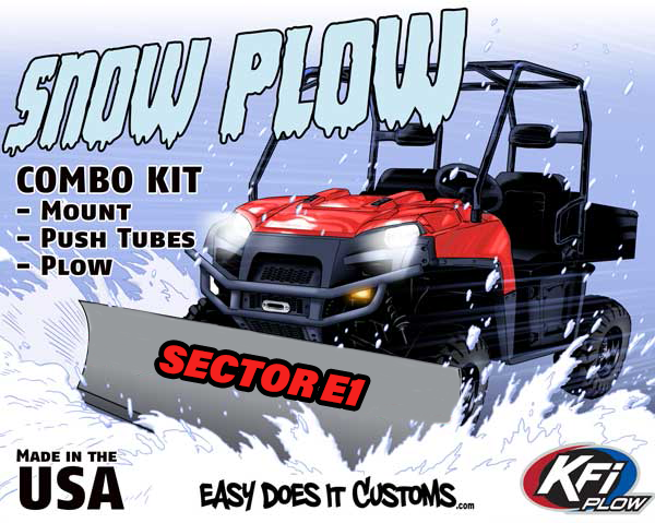 HISUN Sector E1 - All Years - KFI Plow Kit 106640
