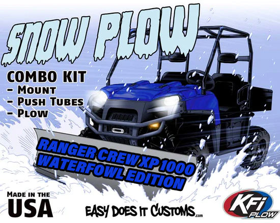 Polaris Full-Size Ranger Crew XP 1000 Waterfowl Edition - 2021-2022 - Snow Plow Mount 106485