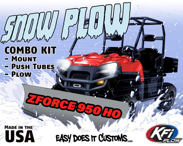 CFMOTO ZFORCE 950 HO (All) UTV 2022-2024 - KFI Plow Mount 106170