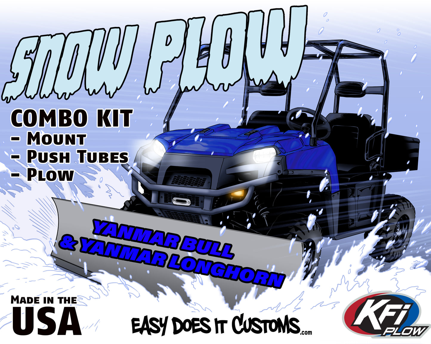 Yanmar Bull / Yanmar Longhorn - All Years - KFI Plow Package