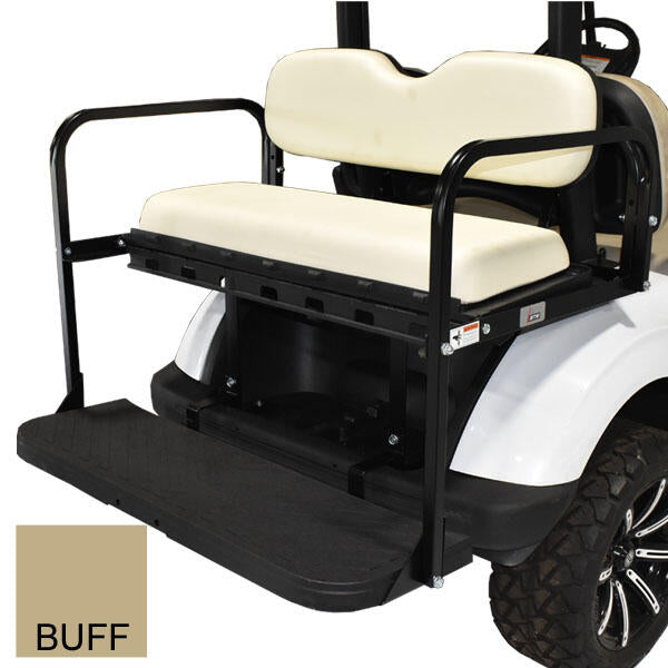 GTW® MACH3 Rear Flip Seat for Club Car Precedent / Onward / Tempo - Buff