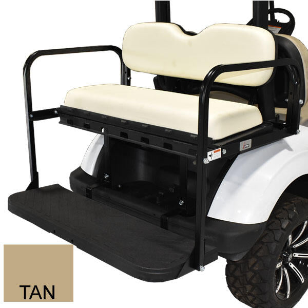 GTW® MACH3 Rear Flip Seat Yamaha G-Series (Models G19-22) - Tan