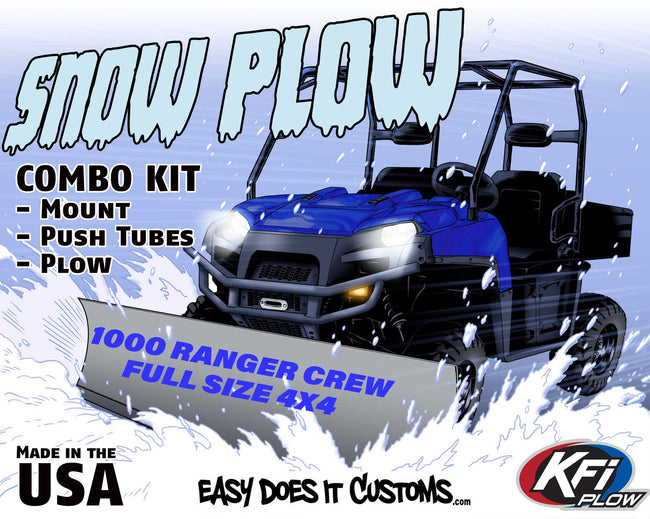 Polaris Ranger XP 1000 Texas Edition 4x4 2020-2021 - Snow Plow Mount 106165