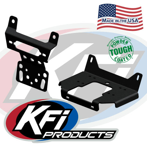 101735 Polaris RZR 900/1000/TURBO  KFI Winch Mount