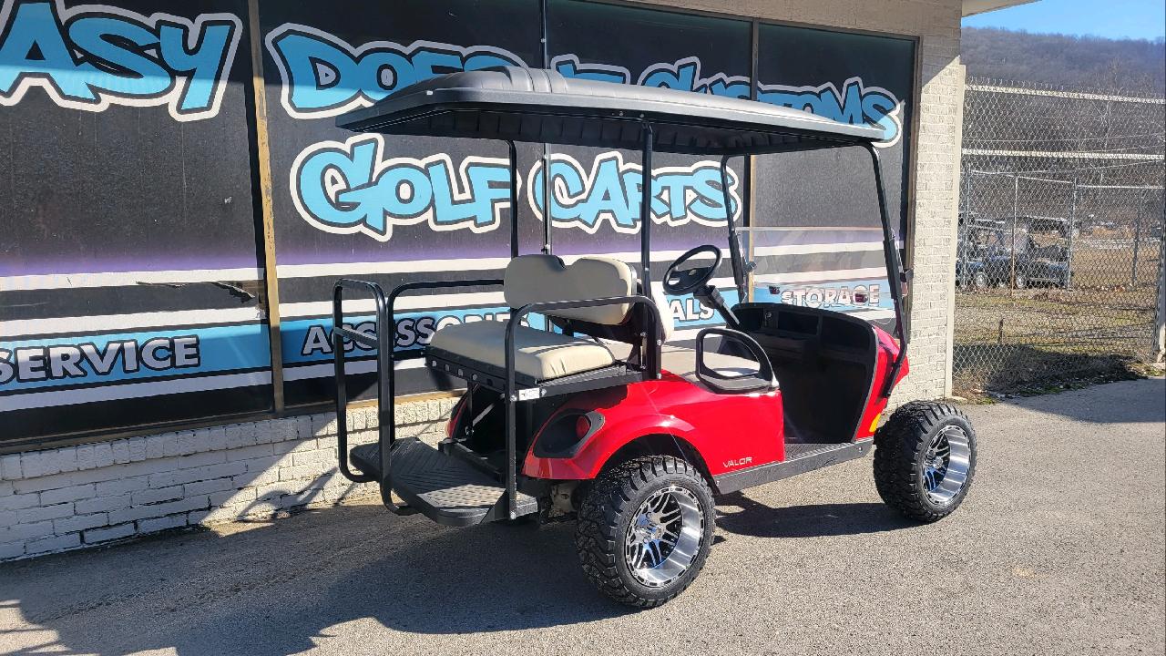 2018 Gas EZGO TXT - Lifted with Red Body *SOLD*