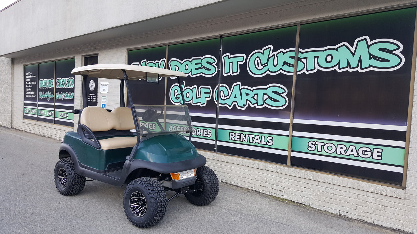 2011 Electric Club Car Precedent Golf Cart - Green and Lifted - SOLD