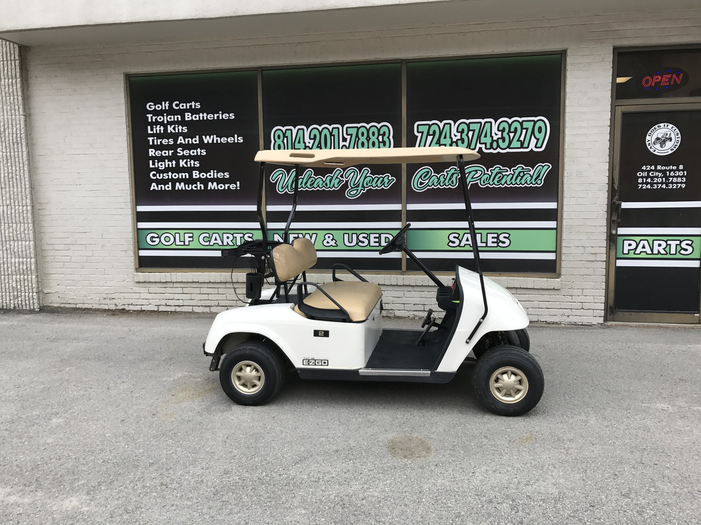 2012 EZGO TXT Golf Cart