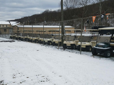 Club Car DS Gas Golf Cart At Easy Does It Customs