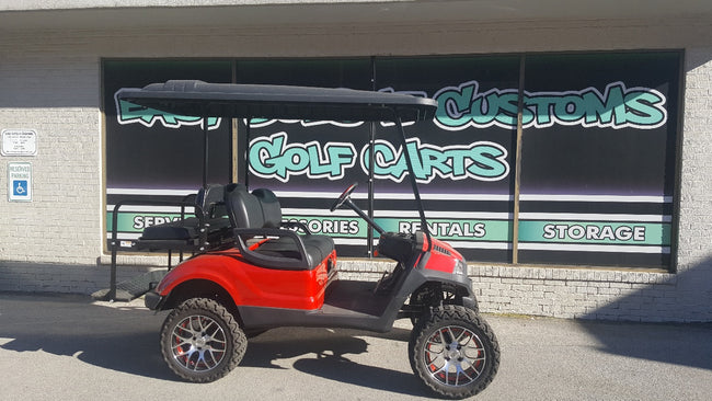 2011 Yamaha Drive Electric Golf Cart - Red Havoc - SOLD