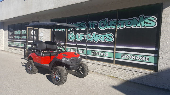 2011 Yamaha Drive Electric Golf Cart - Red Havoc - SOLD